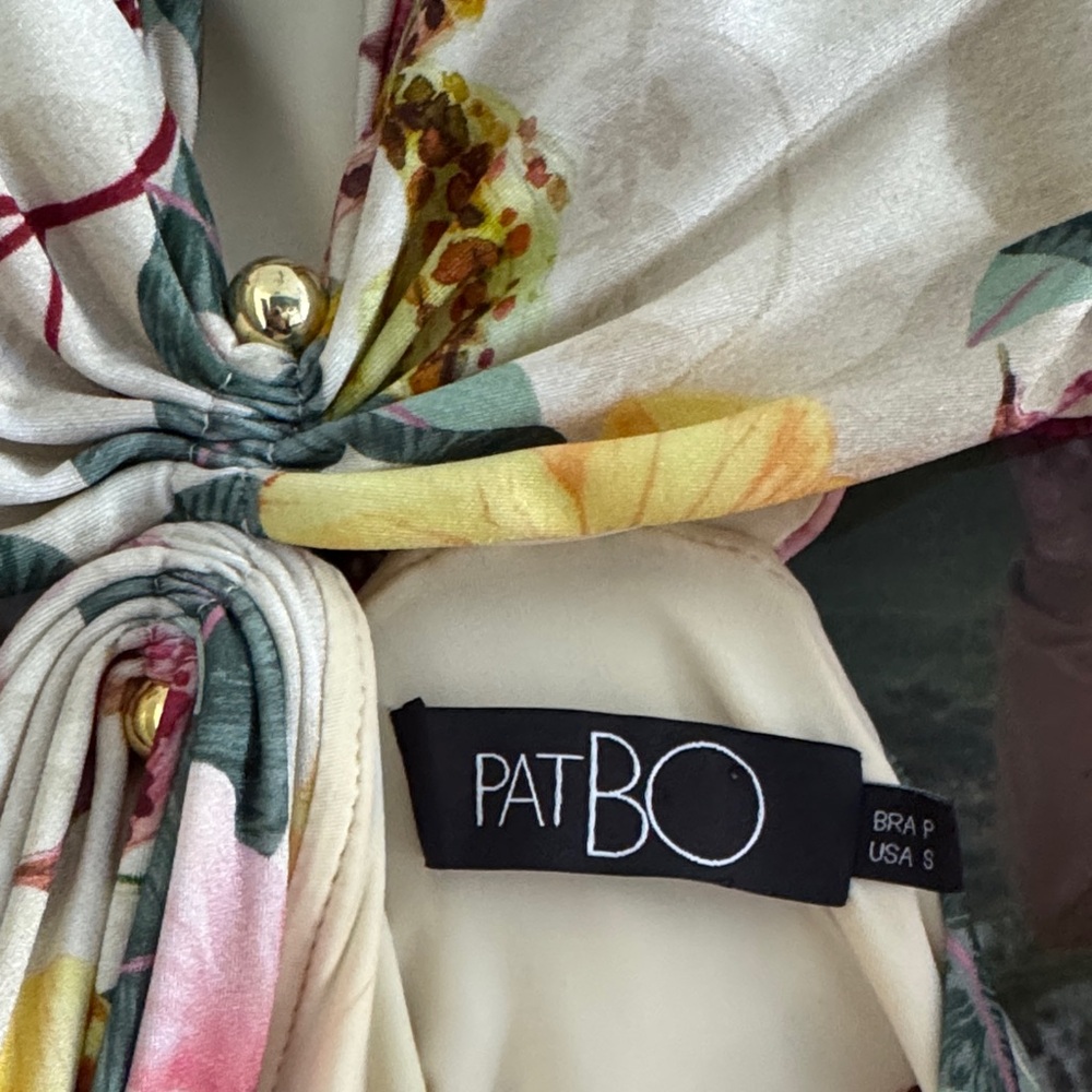 PatBO Hibiscus Cut Out Maxi Dress - Excellent Condition - Picture 9 of 11